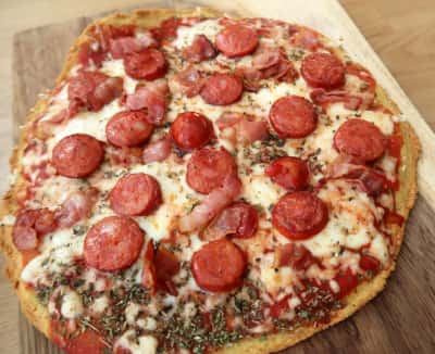 chicken crust carnivore pizza