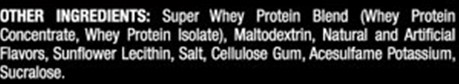 ingredients in protein powder