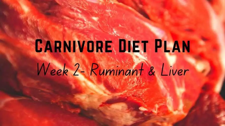 Carnivore Diet Plan – Week 2 Ruminant & Liver – Copy Carnivore Diet Plan - Week 2 Ruminant & Liver