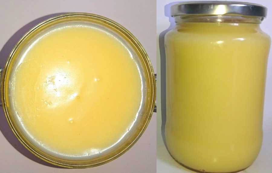 rendered fat in two jars