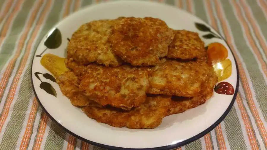 carnivore fritters on a plate – Copy carnivore fritters on a plate