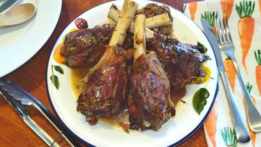 Carnivore-ish Slow Roasted Lamb Shank Recipe